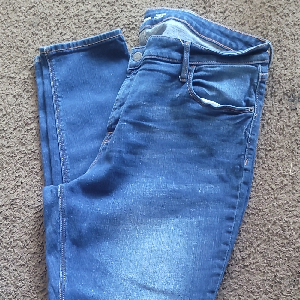 Old Navy Dark Blue Rockstar Jeans